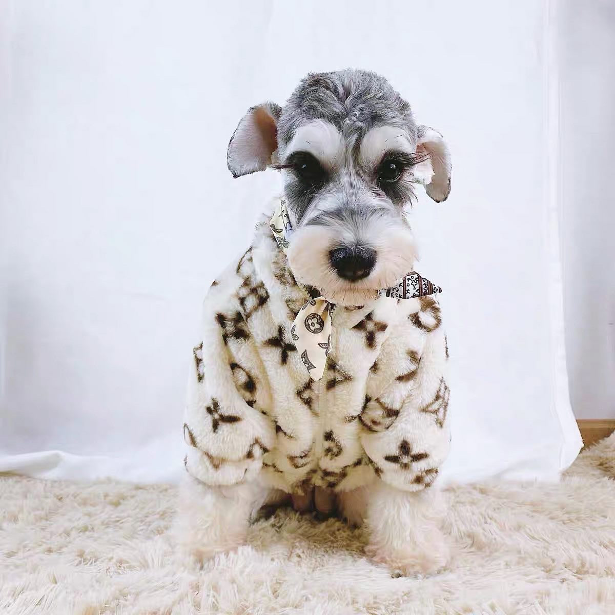 Chewy Vuitton Fluffy Fleece