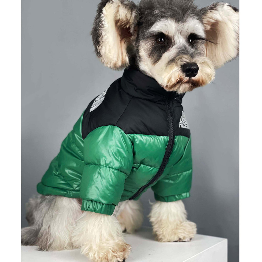 Louis Pawtton Smiley Face Designer Dog Winter Jacket